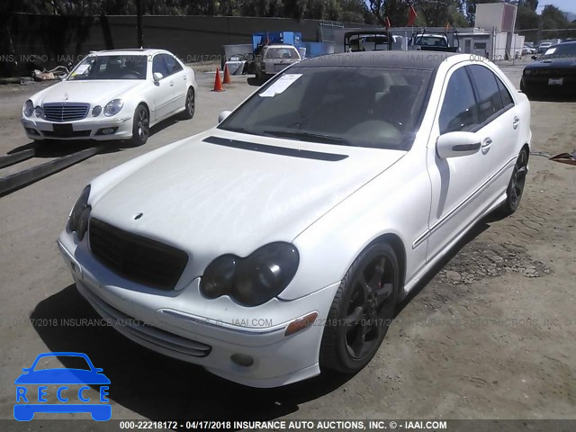2006 MERCEDES-BENZ C 350 WDBRF56H76F800072 image 1