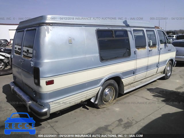 1992 DODGE RAM VAN B350 2B6KB31Z1NK143194 image 3