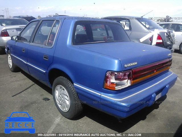 1994 DODGE SPIRIT 1B3AA46K8RF301127 зображення 2