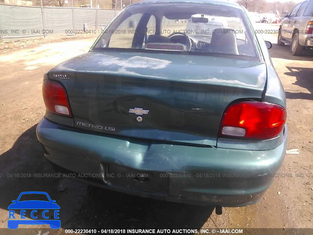 1998 CHEVROLET METRO LSI 2C1MR5228W6735003 image 5