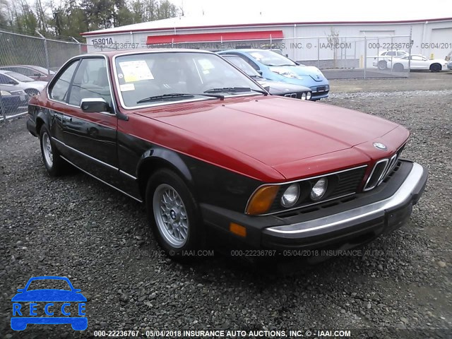 1986 BMW 635 CSI WBAEC7403G0606934 зображення 0