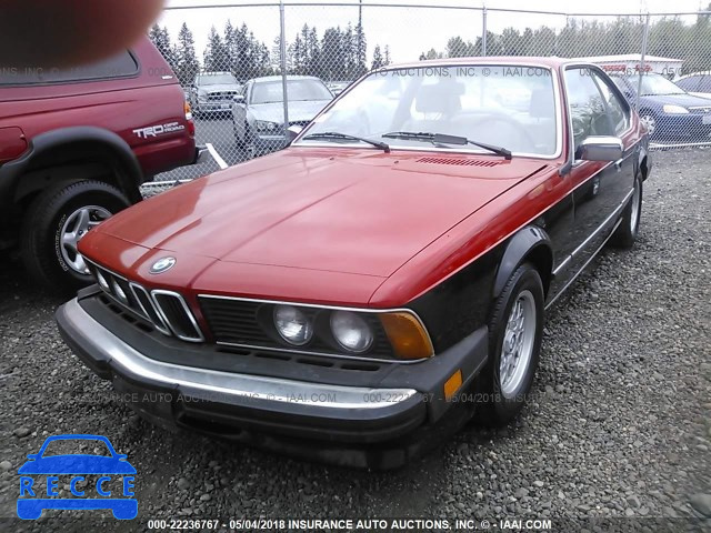 1986 BMW 635 CSI WBAEC7403G0606934 зображення 1