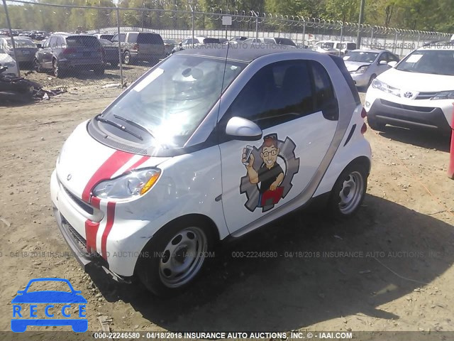 2012 SMART FORTWO PURE/PASSION WMEEJ3BA8CK575984 зображення 1