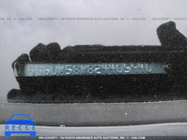 2002 HONDA PASSPORT EX/LX 4S6DM58W824405940 image 8