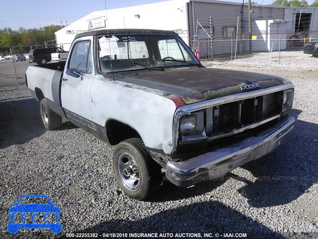 1988 DODGE W-SERIES W100 1B7HW04YXJS663552 image 0