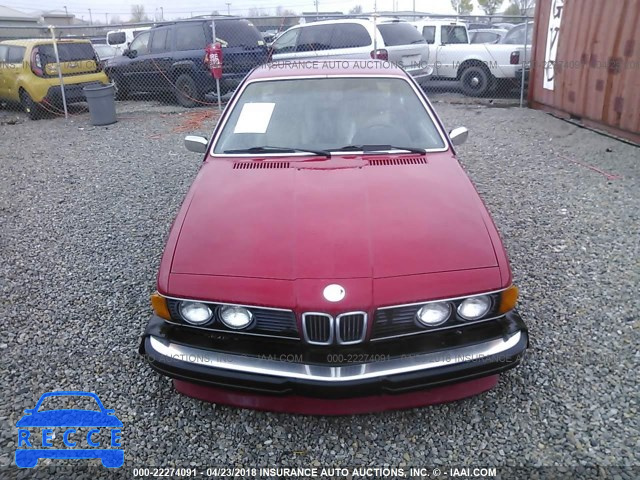 1986 BMW 635 CSI WBAEC7406G0607690 зображення 5