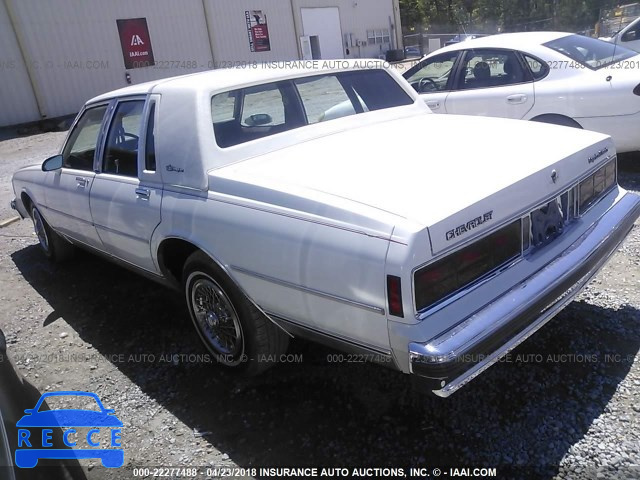 1989 CHEVROLET CAPRICE CLASSIC BROUGHAM 1G1BU51E1KA103454 image 2