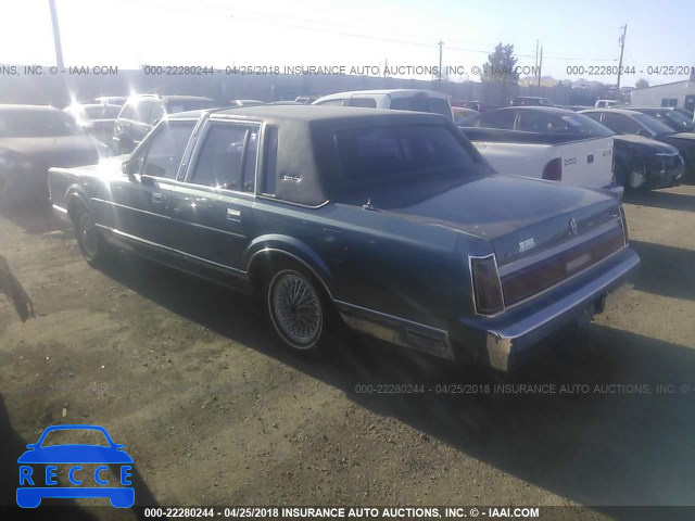 1985 LINCOLN TOWN CAR 1LNBP96F0FY750203 image 2