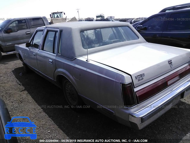 1986 LINCOLN TOWN CAR 1LNBP96F1GY680728 image 2