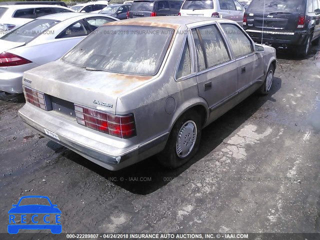 1988 DODGE LANCER 1B3BX48KXJN143447 зображення 3