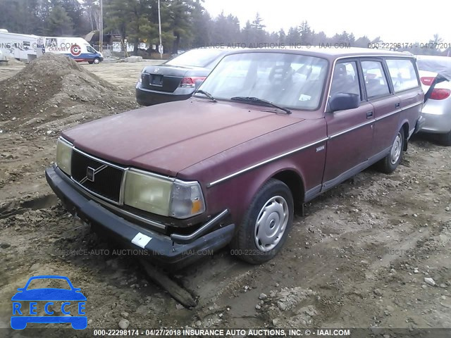 1990 VOLVO 240 DL YV1AA8857L1854394 зображення 1