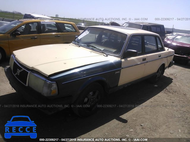 1986 VOLVO 244 DL/GL YV1AX8844G1184380 image 1