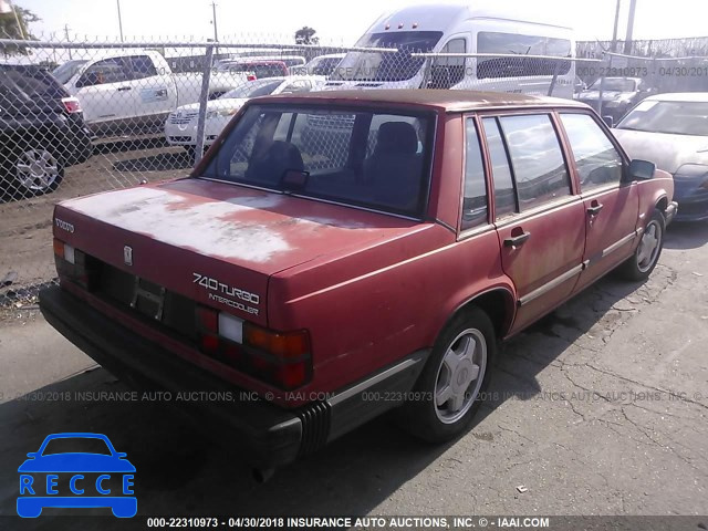 1988 VOLVO 740 GLE YV1FA8747J1209045 image 3