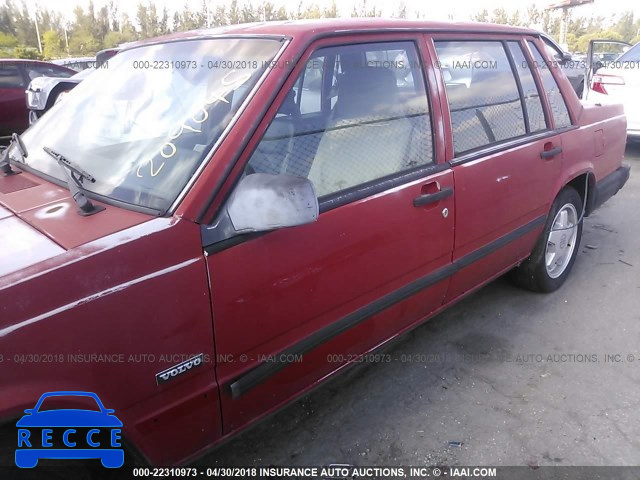 1988 VOLVO 740 GLE YV1FA8747J1209045 image 5