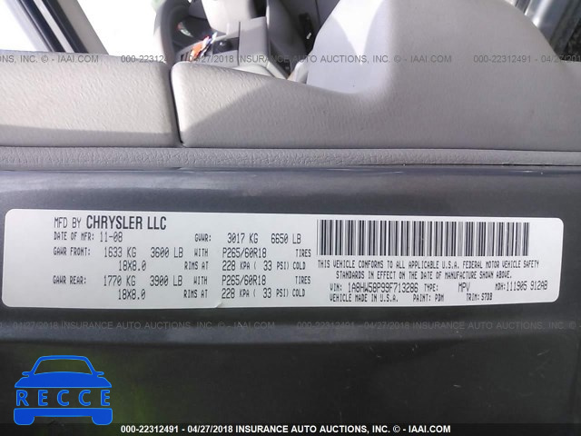 2009 CHRYSLER ASPEN LIMITED 1A8HW58P99F713286 image 8