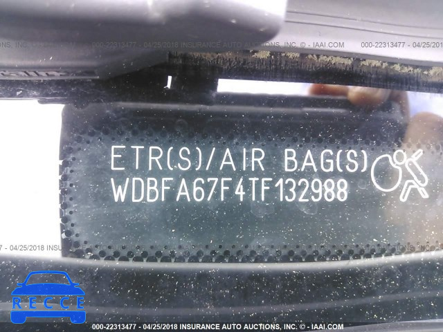 1996 MERCEDES-BENZ SL 500 WDBFA67F4TF132988 image 8