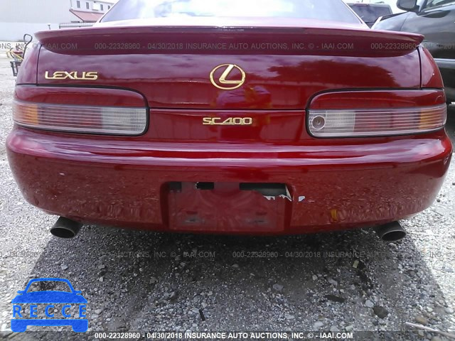 1995 LEXUS SC 400 JT8UZ30C3S0039668 image 5