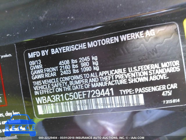 2014 BMW 435 I WBA3R1C50EF729441 Bild 8