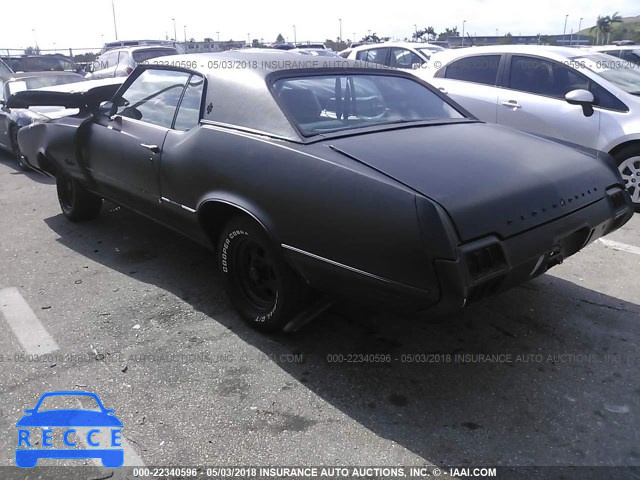 1972 OLDSMOBILE CUTLASS 3J57K2R150448 image 2