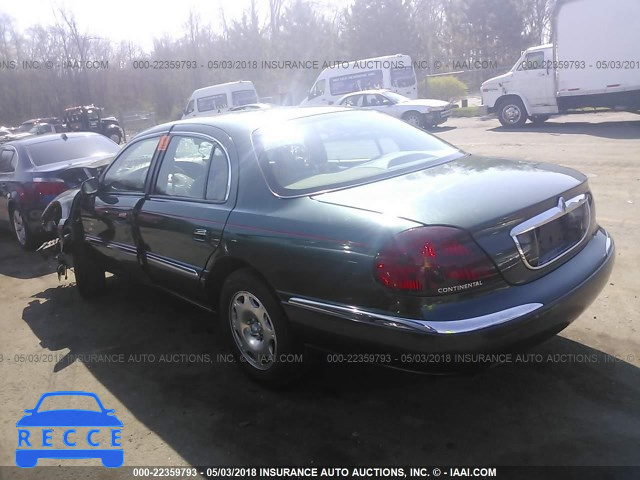 1998 LINCOLN CONTINENTAL 1LNFM97V2WY739977 image 2