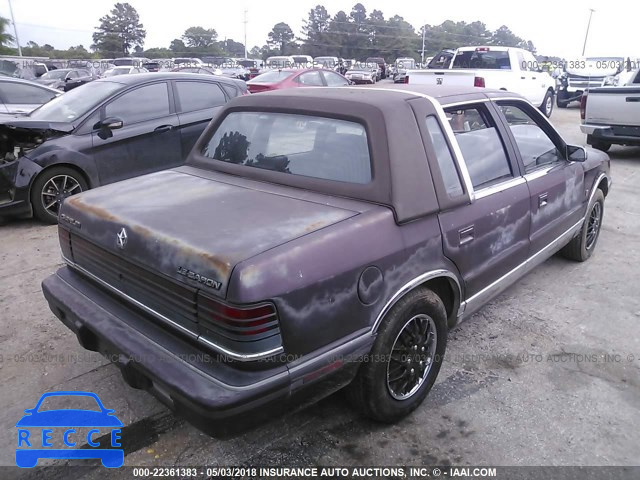 1990 CHRYSLER LEBARON LANDAU 3C3XA5630LT070023 image 3