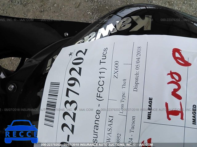 2008 KAWASAKI ZX600 P JKAZX4P108A038952 зображення 6