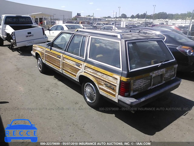 1986 CHRYSLER LEBARON TOWN AND COUNTRY 1C3BC59E3GF138865 зображення 2