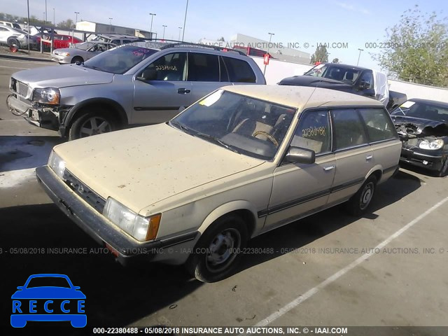 1986 SUBARU GL JF1AN43B7GB458794 зображення 1