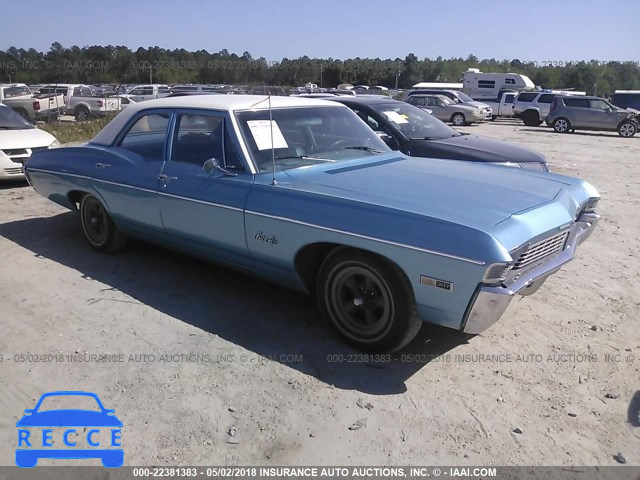 1968 CHEVROLET BEL AIR 156698D165163 image 0