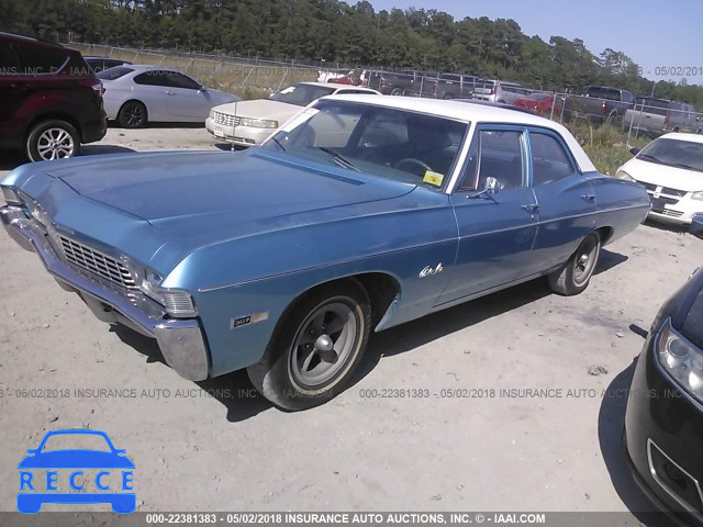 1968 CHEVROLET BEL AIR 156698D165163 image 1