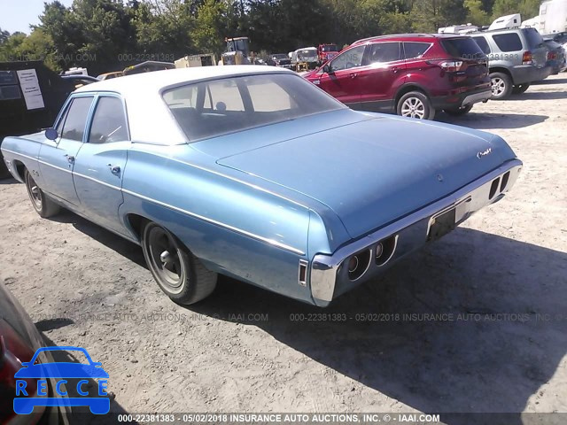 1968 CHEVROLET BEL AIR 156698D165163 image 2