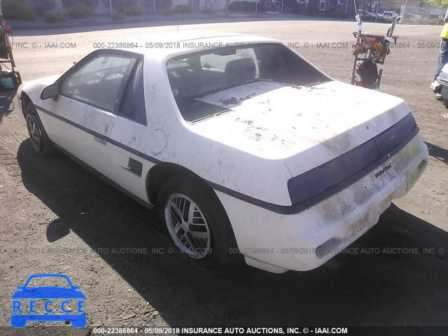 1988 PONTIAC FIERO 1G2PE11R9JP209978 image 2