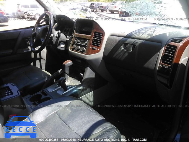 2005 MITSUBISHI MONTERO LIMITED JA4MW51S65J000206 image 4