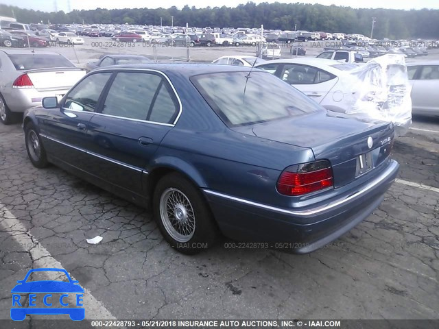 1996 BMW 740 IL WBAGJ8322TDL37576 image 2