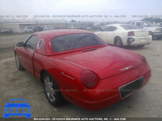 2002 FORD THUNDERBIRD 1FAHP60A82Y104952 image 2