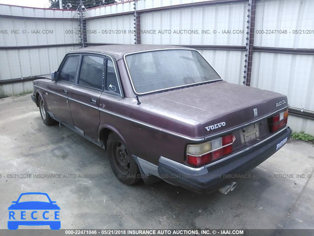 1990 VOLVO 240 DL YV1AA884XL1393666 image 2