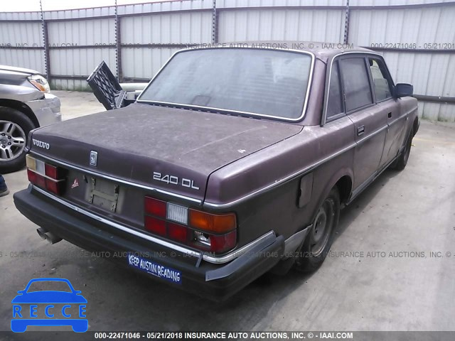 1990 VOLVO 240 DL YV1AA884XL1393666 image 3