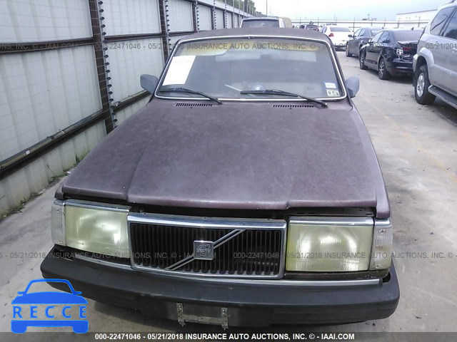 1990 VOLVO 240 DL YV1AA884XL1393666 image 5