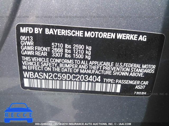 2013 BMW 535 IGT WBASN2C59DC203404 image 8
