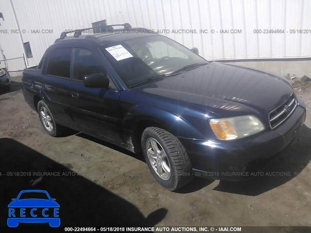 2004 SUBARU BAJA SPORT 4S4BT62C146100634 зображення 0