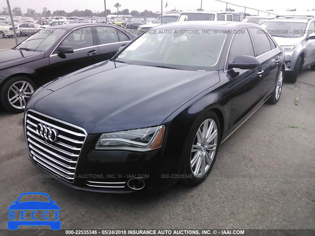 2014 AUDI A8 L TDI/QUATTRO WAURMAFD9EN003238 image 1