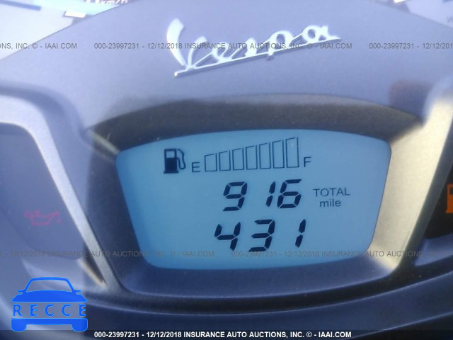 2016 VESPA GTS 300 SUPER ZAPM459L0G5200677 image 6