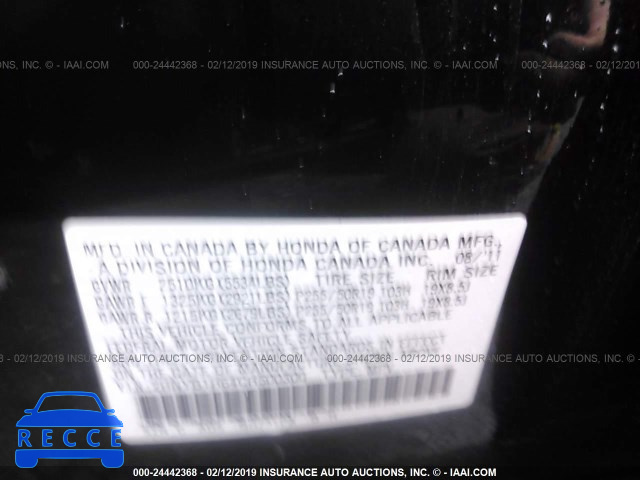 2012 ACURA ZDX ADVANCE 2HNYB1H64CH500300 image 6