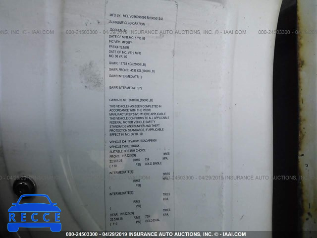 2010 FREIGHTLINER M2 106 MEDIUM DUTY 1FVACWDTXADAP6006 image 8