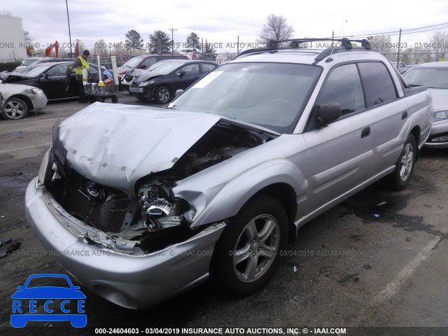 2004 SUBARU BAJA SPORT 4S4BT62C447101822 зображення 1