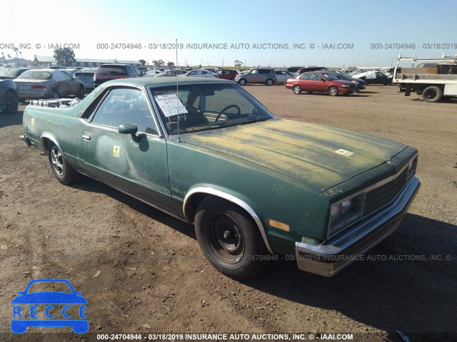 1982 CHEVROLET EL CAMINO 1GCCW80HXCR228264 image 0