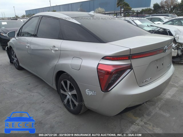 2017 TOYOTA MIRAI JTDBVRBD9HA001586 image 2