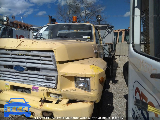 1991 FORD F600 F 1FDNK64P2MVA00192 зображення 1