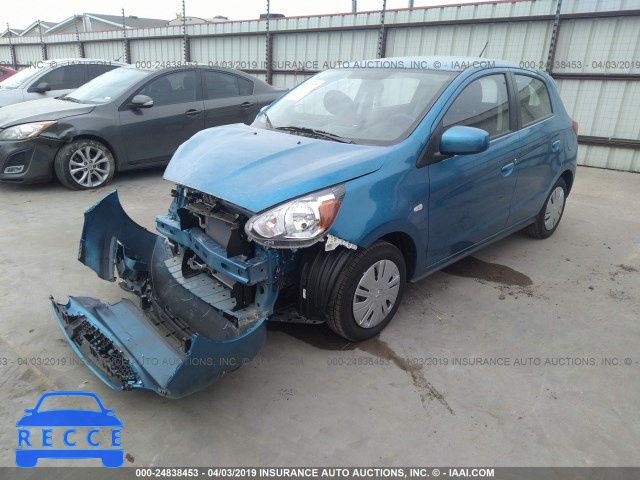 2019 MITSUBISHI MIRAGE ES/RF ML32A3HJ5KH001009 image 1