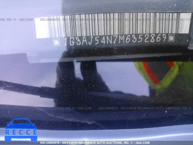 1991 OLDSMOBILE CUTLASS CIERA S 1G3AJ54N7M6352869 image 7
